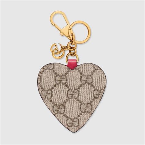 portachiavi gucci a cuore